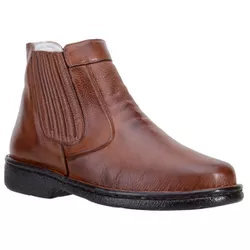 Botina Anti Stress Masculina Alto Conforto Em Cour... - JM Country