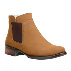Botina Feminina Country Clássica Básica Couro Nobu... - JM Country