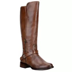 Bota Montaria Feminina Over The Knee Com Zíper Lat... - JM Country