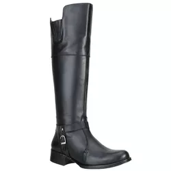 Bota Over Montaria Feminina De Cano Alto Couro Leg... - JM Country