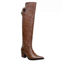 Bota Montaria Feminina Over The Knee Salto Alto Co... - JM Country