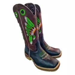 Bota Texana Masculina Couro Legítimo Bovino Látego... - JM Country