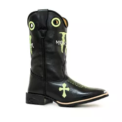Bota Texana Country Masculina Cano Padrão Couro Le... - JM Country