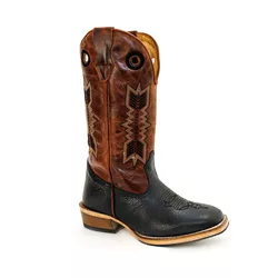 Bota Texana Masculina Couro Legítimo Bovino Tubarã... - JM Country