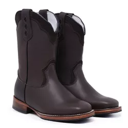 Bota Texana Country Feminina Couro Bovino Legítimo... - JM Country
