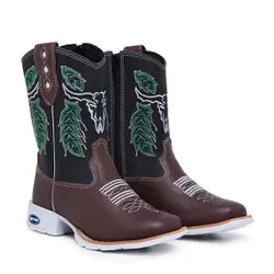 Bota Texana Country Infantil Unissex Couro Legítim... - JM Country