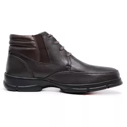 Bota Ortopédica Masculino em Couro Legítimo com Ca... - JM Country