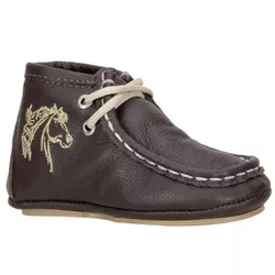 Bota Bebê Destroyer Couro Legítimo Cor Café - Cac-... - JM Country