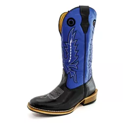 Bota Texana Masculina Couro Legítimo Bovino Látego... - JM Country