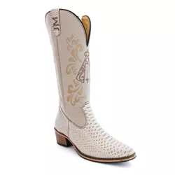 Bota Texana Feminina Country Couro Legítimo Bovino... - JM Country