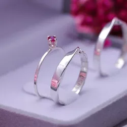 535 - Alianças de Prata BH 3mm - Joias MB Loja Oficial
