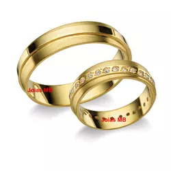4839 - Alianças Riomar Shopping Recife 5,5mm - Joias MB Loja Oficial