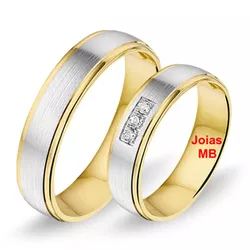 5777 - Alianças Bodas de Ouro RJ 5mm - Joias MB Loja Oficial