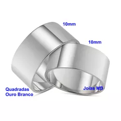 4670 - Alianças Casimiro de Abreu 10mm - Joias MB Loja Oficial