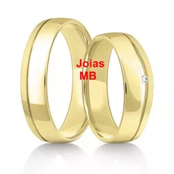 1089 - Alianças Clássicas SP 5mm - Joias MB Loja Oficial