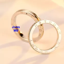 6048 - Alianças de Casamento Alexânia 3,5mm - Joias MB Loja Oficial