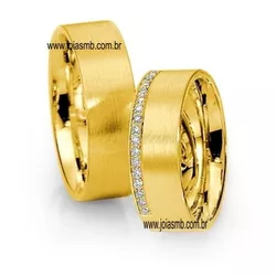 6045 - Alianças de Casamento Alfenas 5mm - Joias MB Loja Oficial