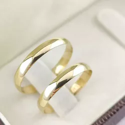 4203 - Alianças de Casamento Abaulada Anchorage 2,7mm - Joias MB Loja Oficial