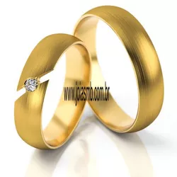 4502 - Alianças de Casamento Nova Friburgo 6mm - Joias MB Loja Oficial