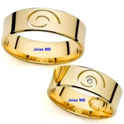 4510 - Alianças de Casamento Cabo Frio 6mm - Joias MB Loja Oficial