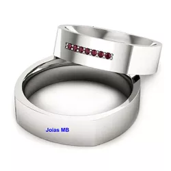 5799 - Alianças de Casamento Cachoeiras de Macacu 5mm - Joias MB Loja Oficial