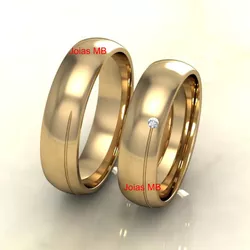 5342 - Alianças de Casamento Cachoeiro de Itapemirim 5,8mm - Joias MB Loja Oficial