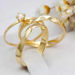 6066 - Alianças de Casamento Camaçari 3mm - Joias MB Loja Oficial