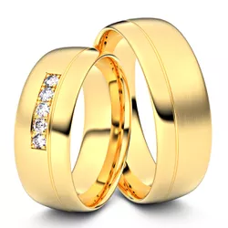 5641 - Alianças de Casamento Ceará 6mm - Joias MB Loja Oficial
