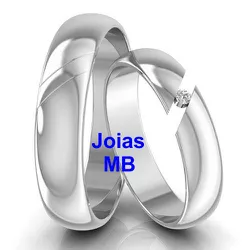4855 - Alianças de Casamento Colatina 6mm - Joias MB Loja Oficial