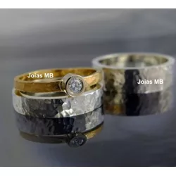 4474 - Alianças de Casamento Cubatão 5mm - Joias MB Loja Oficial