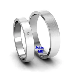 5767 - Alianças de Casamento Curitibanos 5mm - Joias MB Loja Oficial