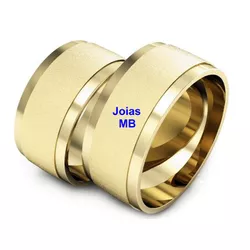 7068 - Alianças de Casamento Elche 11,5mm - Joias MB Loja Oficial