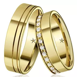 4505 - Alianças de Casamento Armação dos Búzios 6,5mm - Joias MB Loja Oficial