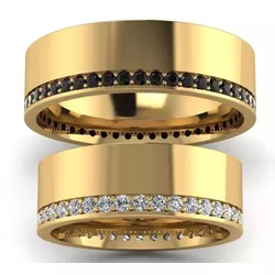 5439 - Alianças de Casamento Balneário Camboriú 6mm - Joias MB Loja Oficial