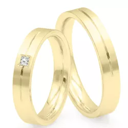 5774 - Alianças de Casamento Buffalo 5mm - Joias MB Loja Oficial