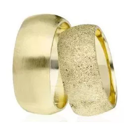 5302 - Alianças de Casamento Cachoeira Alta 10mm - Joias MB Loja Oficial