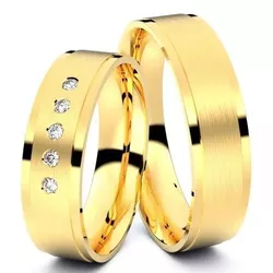 5344 - Alianças de Casamento Calgary 6mm - Joias MB Loja Oficial