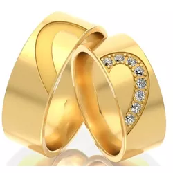 601 - Alianças de Casamento Cambridge 7,5mm - Joias MB Loja Oficial