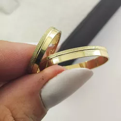 5308 - Alianças de Casamento Cametá 2,5mm - Joias MB Loja Oficial