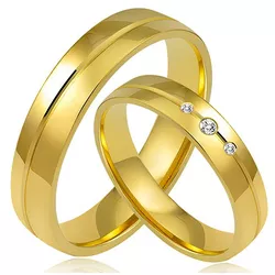 3739 - Alianças de Casamento Capão da Canoa 4,5mm - Joias MB Loja Oficial