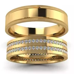 5855 - Alianças de Casamento Cataguases 5mm - Joias MB Loja Oficial