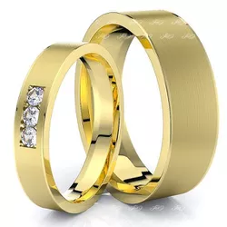5466 - Alianças de Casamento Cidade do Panamá 6mm - Joias MB Loja Oficial