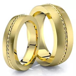 6055 - Alianças de Casamento Cidade do Vaticano 5mm - Joias MB Loja Oficial