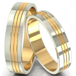 4831 - Alianças de Casamento Confresa 6mm - Joias MB Loja Oficial