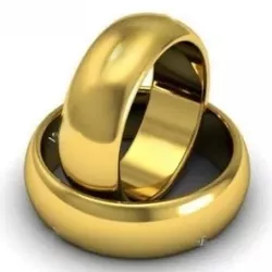 5397 - Alianças de Casamento Diamantina 9mm - Joias MB Loja Oficial