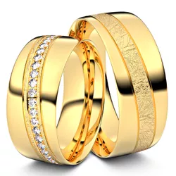 5434 - Alianças de Casamento Dias d Ávila 9mm - Joias MB Loja Oficial