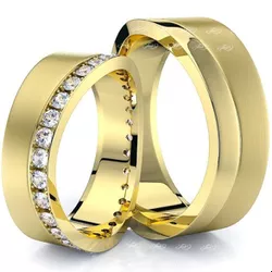  4008 - Alianças de Casamento Dortmund 7mm - Joias MB Loja Oficial