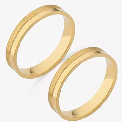 4971 - Alianças de Casamento Formosa 3,5mm - Joias MB Loja Oficial