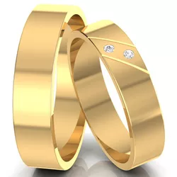 4649 - Alianças de Casamento Foz do Iguaçu 7mm - Joias MB Loja Oficial