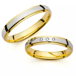 4556 - Alianças de Casamento Governador Valadares 5mm - Joias MB Loja Oficial